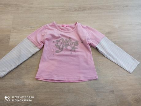 Dievčenské trička + šaty, 110