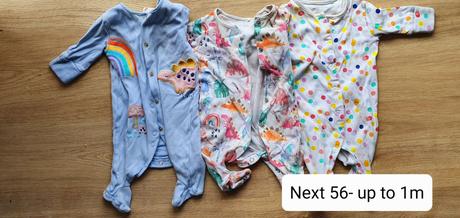 Next pyžamká 56 up to 1m, next,56