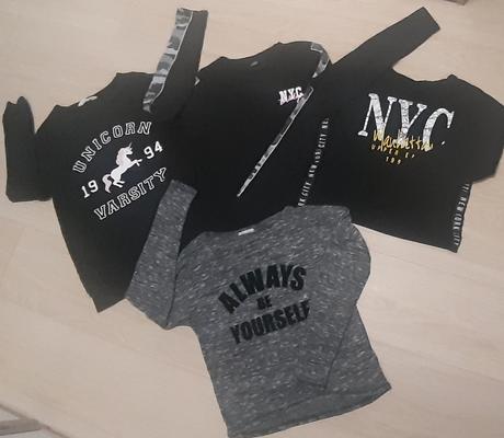 Dievcenske tricka, vel.146-150, h&m,146