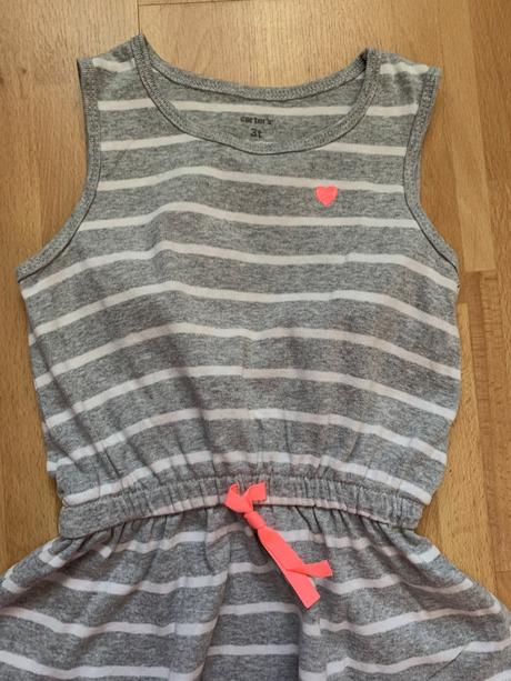 Carter's dievčenské pruhované šaty, carter's,98