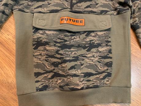 Maskáčová mikina, f&f,140