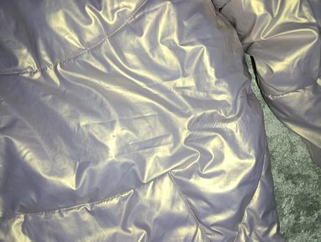 Fialová zimná bunda, sinsay,146