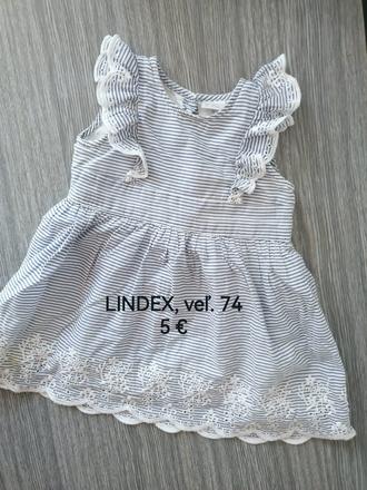 Letné šaty lindex 74, lindex,74