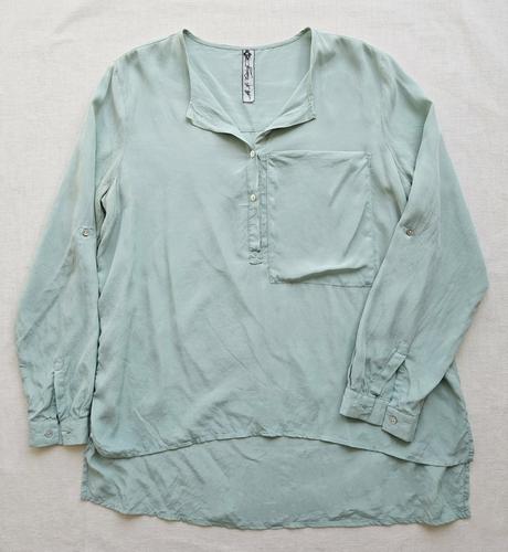 Luxusná hodvábna blúzka od austrálskej dizajnérske, xl