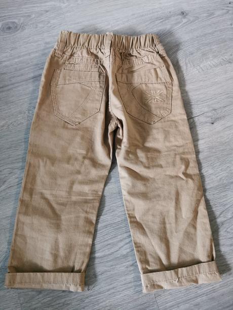 Menčestrové nohavice sincere 98, 98