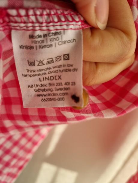 Kockovana kosela zn. lindex, lindex,42