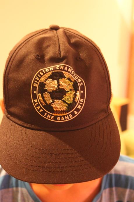 Football šiltovka 104/140, h&m,104