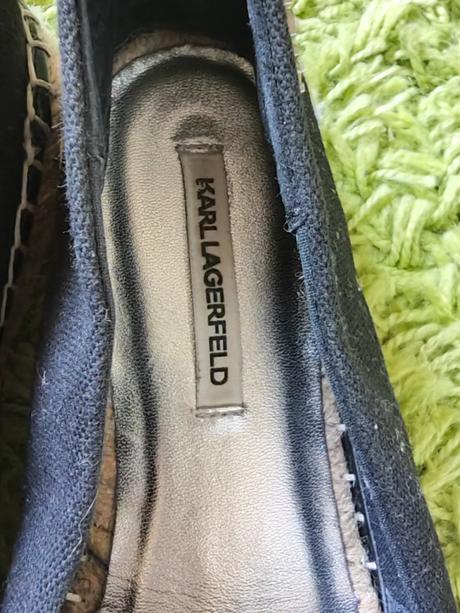 Karl lagerfeld icon originál espadrilky, karl lagerfeld,37