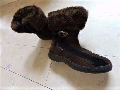 Kožené goretexové čižmy, baťa,39