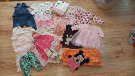 Balík oblečenia pre dievčatko 56, 50–62