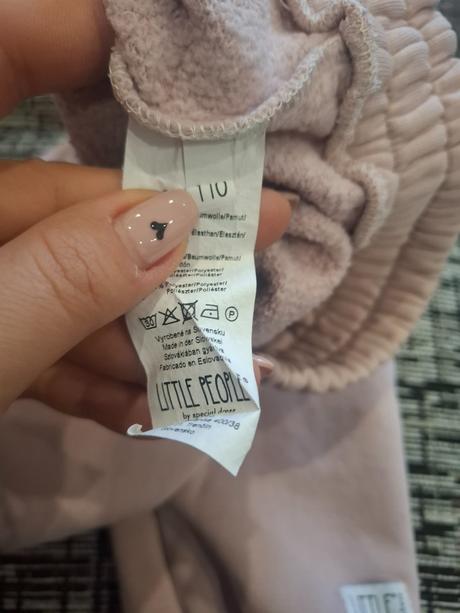 Detské prevhodné teplaky, little people,110