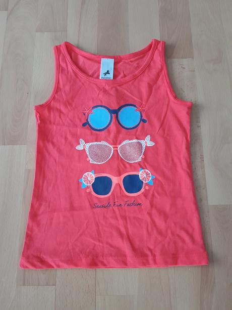 Dievčenské bavlnené tielko veľ. 116, palomino,116