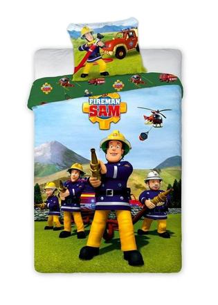 Obliečky požiarnik sam hory 140/200, 70/90, šírka (cm): 140,dĺžka (cm): 200