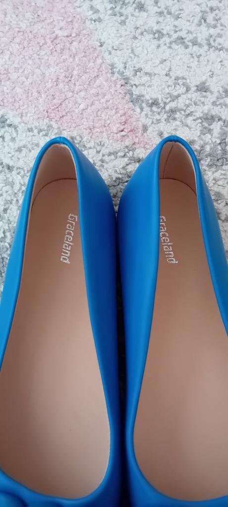2x modré balerinky, graceland,39