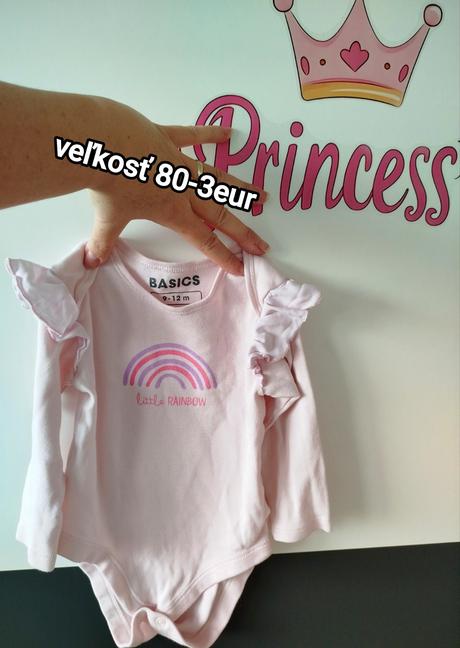 Volanikove bodynko s duhou, kiki&koko,80