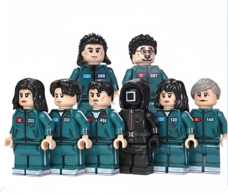 Mix postavičiek - typ lego - nové, nehrané,