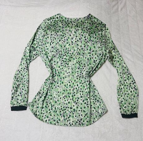 Zelená blúzka so zipsom zn. magenta, l / m