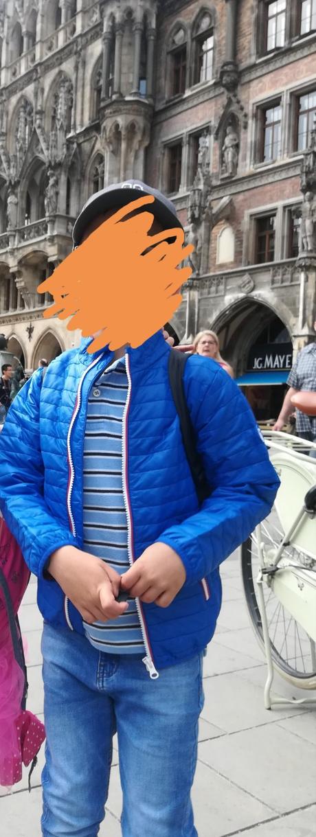 Krasna bundicka chicco, vel. 122, ako nova, chicco,122