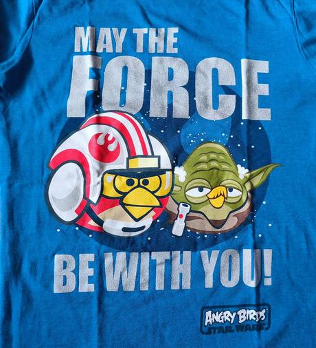 Detské tričko s dlhým rukávom angry birds, 146