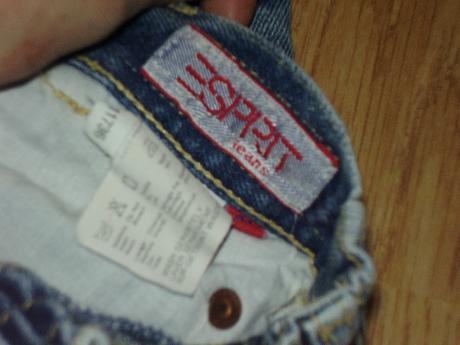 Značkove riflove šortky, esprit,98