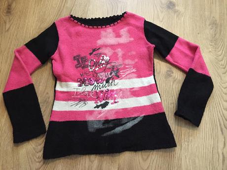 Teplý pulovrik vel. s, 164