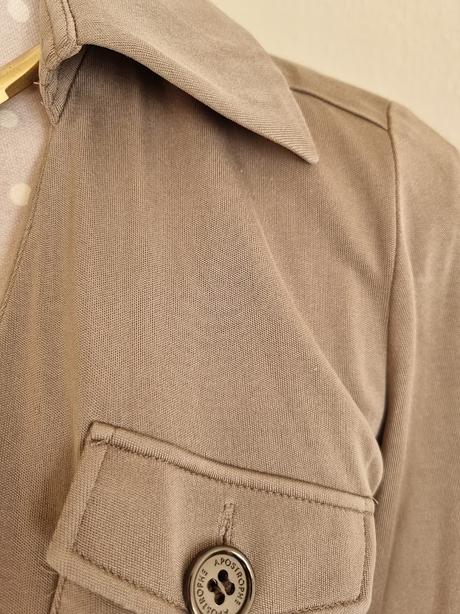 Bledohnedé zavinovacie šaty s, s