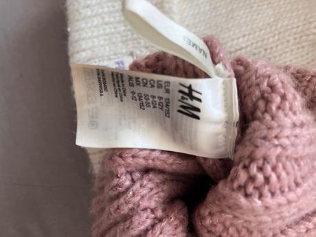 Zimne pletené čiapky, h&m,134