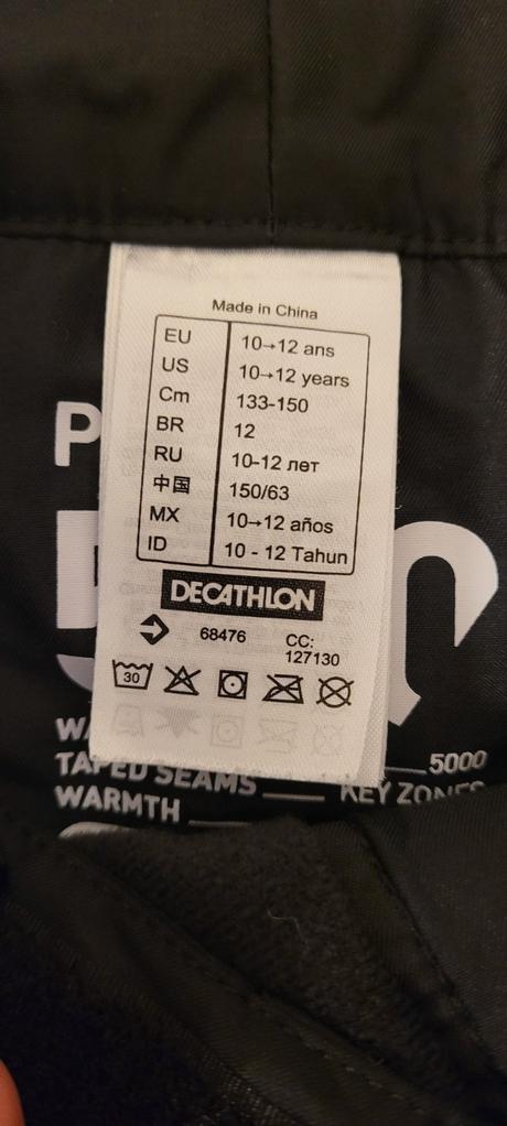 Nastavitelné otepľovačky - pošta v cene, decathlon,134