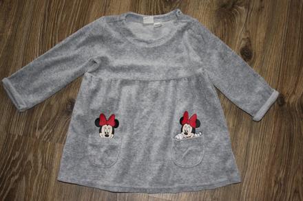 Detské zimné šaty minnie hm, h&m,80