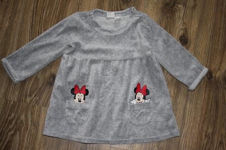 Detské zimné šaty minnie hm, h&m,80