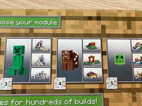 Stavebnica lego minecraft 21135, 