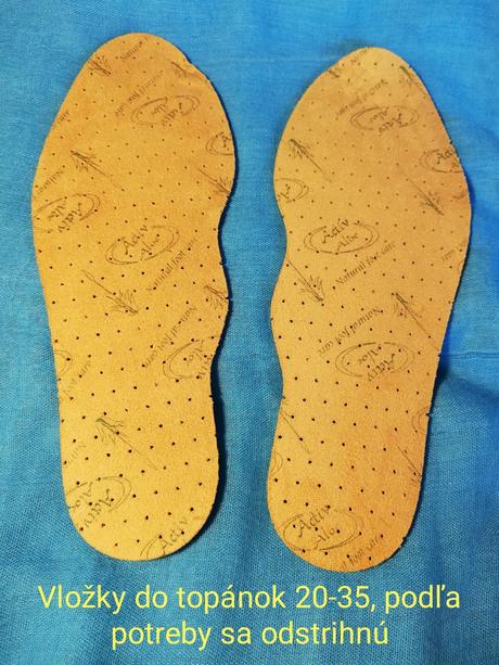 Vložky do topánok 20-35, 20