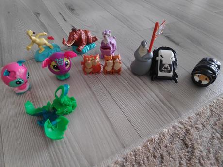 Figurky happy meal balik, 