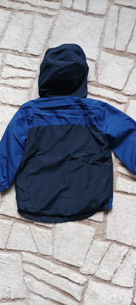 Detská prechodná vetrovka - tmavomodrá v. 104, pepco,104