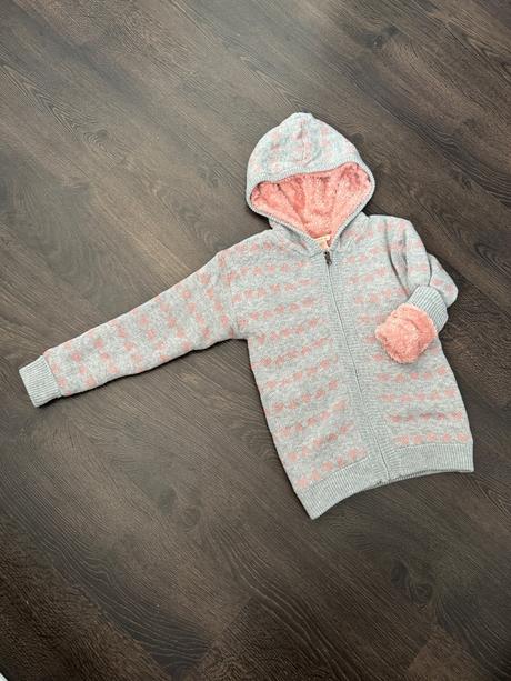 Mäkučký plyšový sveter/mikina plus2, 158