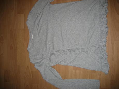 Sive tričko s volánikom, next,164