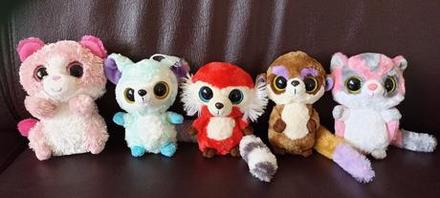 Hebunké zvieratká s veľkými očkami,