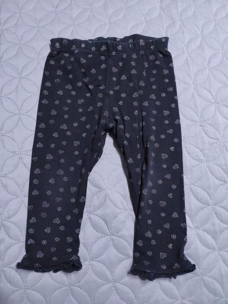 Srdieckove 3/4 leginy s volanom dole, f&f,98