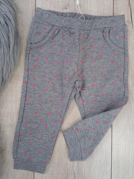 Dievčenské tepláky s písmenkami (9-12 mes.), fagottino,74