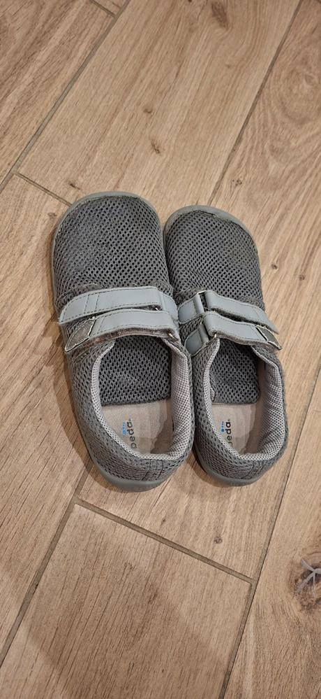 Barefoot plátené tenisky na suchý zips beda, beda,34