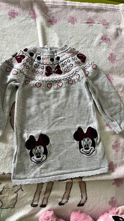 Pletené šaty minnie, disney,86