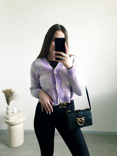 Fialový svetrík s, orsay,s