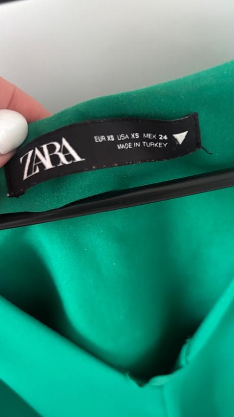 Saty s puff rukavmi, zara,xs