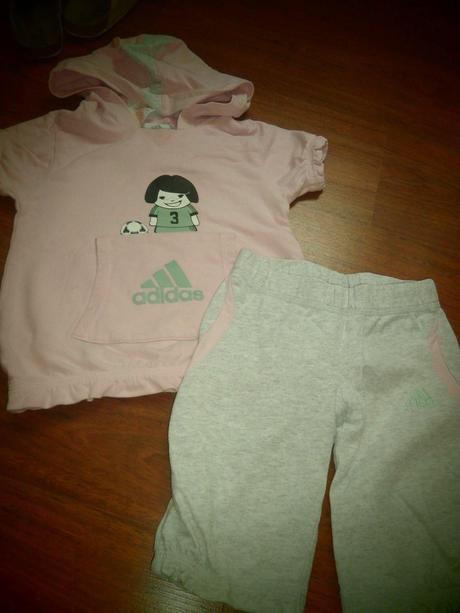 Súprava pre malé futbalistky, adidas,98