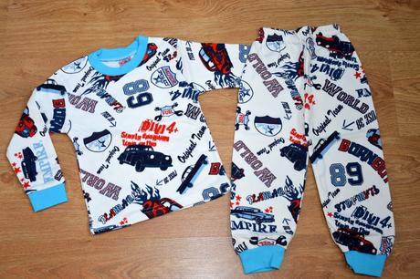 Detské bavlnené obrázkové pyžamko, 80 - 164