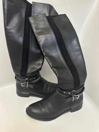 Kožené vysoké čižmy, 38