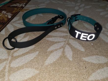 Biothane set obojok+vodítko, 