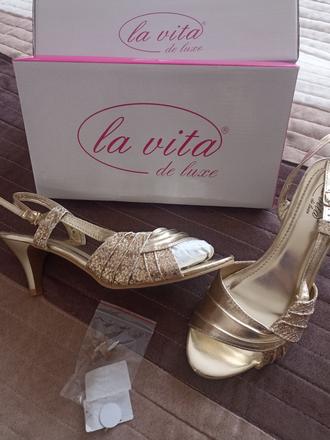 Spoločenské sandálky vel.38/39, 38