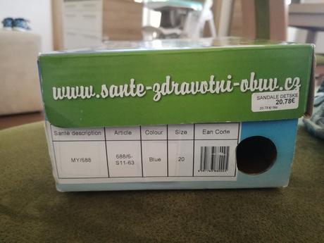 Sandálky, santé,20