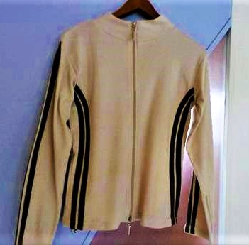 Mikina do pása na zips, m